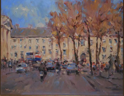 COLLEGE GREEN by Tony Lynch - Auction record, sale price, and art valuation. Compare with similar artists and explore comparable artworks.