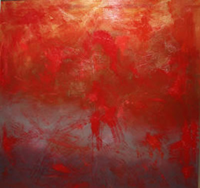 ABSTRACT RED