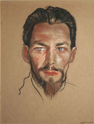 Portrait of Sean Keating: Self-portrait