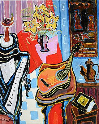 Sample artwork by Norman Moore (Born 1948), known for still life painting - View similar artists and auction records