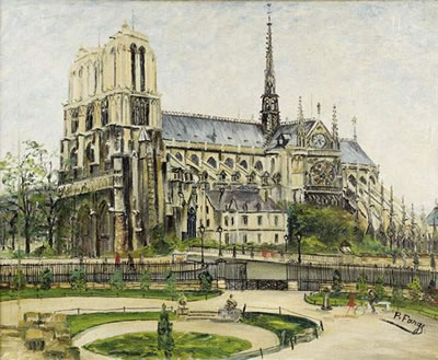 NOTRE DAME by Pierre Farge - Auction record, sale price, and art valuation. Compare with similar artists and explore comparable artworks.