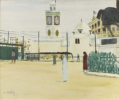 ALGER by Hacène Benaboura - Auction record, sale price, and art valuation. Compare with similar artists and explore comparable artworks.