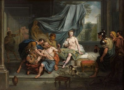 SAMSON ET DALILA. by Louis Fabricius Dubourg - Auction record, sale price, and art valuation. Compare with similar artists and explore comparable artworks.