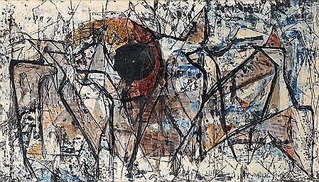 Composition by Yolanda Mohalyi - Auction record, sale price, and art valuation. Compare with similar artists and explore comparable artworks.