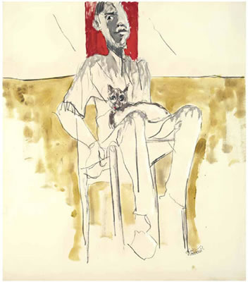 Sample artwork by Moulay Youssef El Kahfai (Born 1969), known for painting - View similar artists and auction records