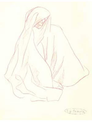 FEMME AU VOILE