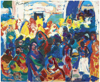 JOUR DE MARCHÉ by Roger Marcel Limouse - Auction record, sale price, and art valuation. Compare with similar artists and explore comparable artworks.