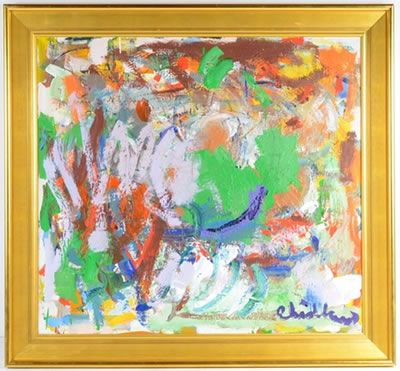 Green Intrusion by Paul Chidlaw - Auction record, sale price, and art valuation. Compare with similar artists and explore comparable artworks.