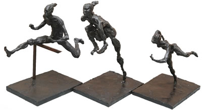 Hurdler #1, #2 and #3