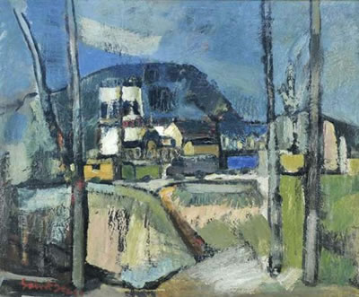 Village contre la colline by Marcel Saint-Jean - Auction record, sale price, and art valuation. Compare with similar artists and explore comparable artworks.