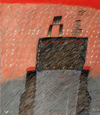 Sample artwork by Louis Seror (Born 1943), known for abstract painting - View similar artists and auction records