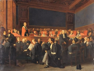 Monsieur de Gabrielli devant la Cour d'Appel de Grenoble
