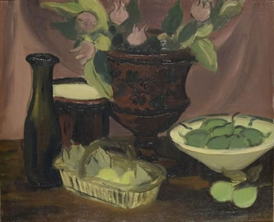 Nature morte aux fleurs et aux trèfles by Henriette Groll - Auction record, sale price, and art valuation. Compare with similar artists and explore comparable artworks.