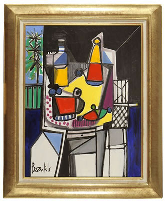 Nature morte à la bouteille by Jean Luc Beaufils - Auction record, sale price, and art valuation. Compare with similar artists and explore comparable artworks.