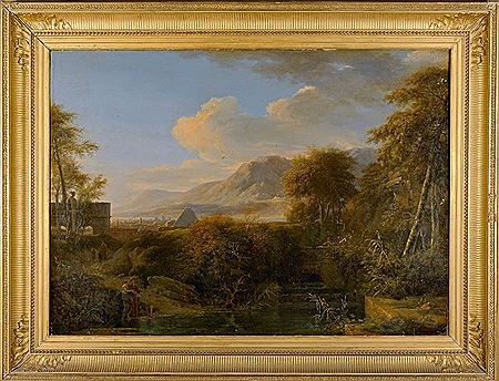 Paysage classique animé