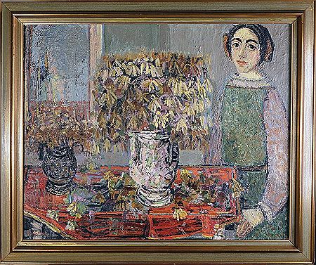 Dame en vert by Cricor Garabetian - Auction record, sale price, and art valuation. Compare with similar artists and explore comparable artworks.