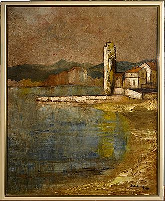 Le port by Nuvart Bedrossian - Auction record, sale price, and art valuation. Compare with similar artists and explore comparable artworks.