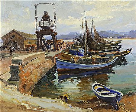 Voiliers au port