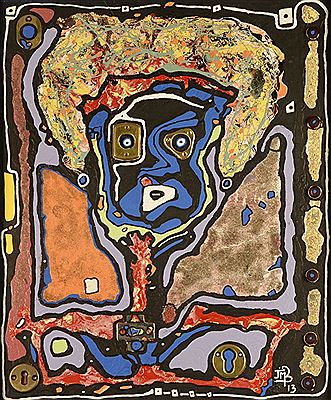 Personnage bleu by Jean-Marie Brenier - Auction record, sale price, and art valuation. Compare with similar artists and explore comparable artworks.