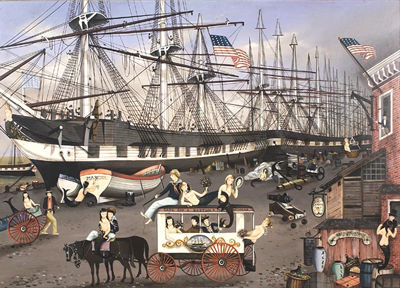 New Bedford by Ralph Eugene Cahoon Jr - Auction record, sale price, and art valuation. Compare with similar artists and explore comparable artworks.