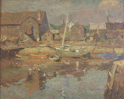 Massachusetts Coastal Scene