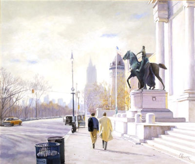Strolling Central Park West
