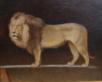 Portrait of a Lion by Louis J Feuchter - Auction record, sale price, and art valuation. Compare with similar artists and explore comparable artworks.