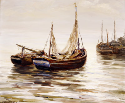 Boats at a Mooring