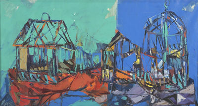 Still Life with Bird Cages