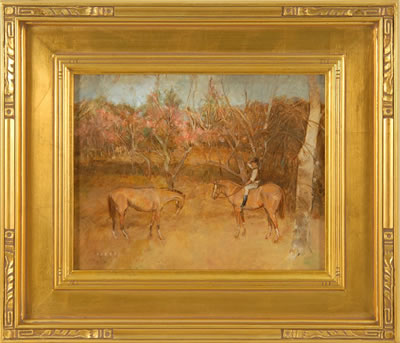 Sample artwork by Robert L Barry (Born 1929), known for painting - View similar artists and auction records