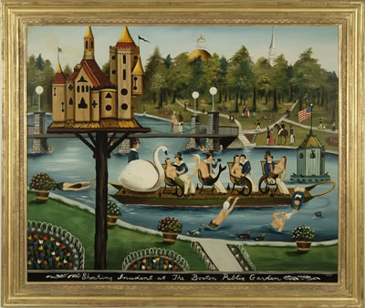 "Shocking Incident at the Boston Public Garden"