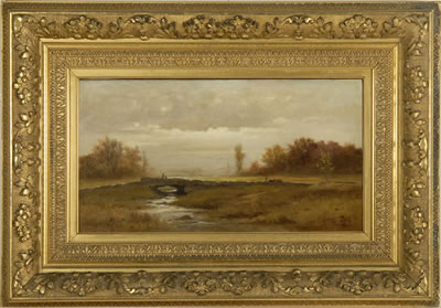The old stone bridge, Fairhaven Ma
