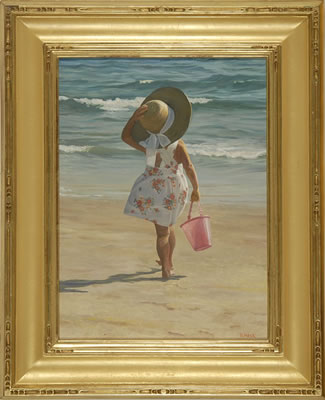 Girl at the beach