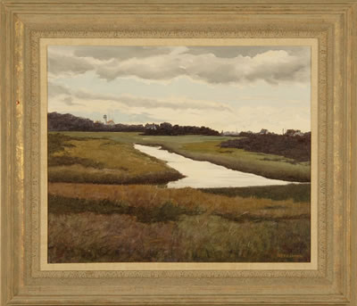 Sample artwork by Marguerite Falconer (1919 - 2016), known for marine, harbor view - View similar artists and auction records