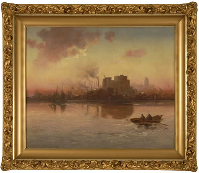 Providence, Rhode Island by Clarence Braley - Auction record, sale price, and art valuation. Compare with similar artists and explore comparable artworks.