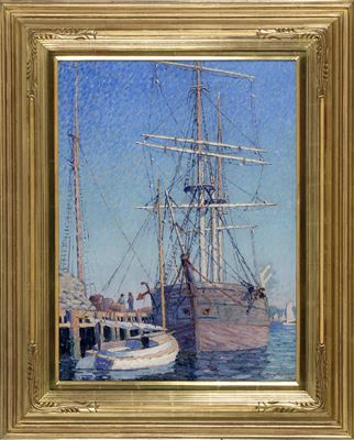 Whaling Bark Greyhound by Harry Neyland - Auction record, sale price, and art valuation. Compare with similar artists and explore comparable artworks.