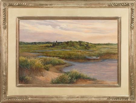 "Morning Greets the Marsh" by Betsy Bennett - Auction record, sale price, and art valuation. Compare with similar artists and explore comparable artworks.
