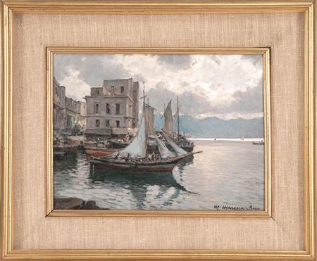 European harbor scene