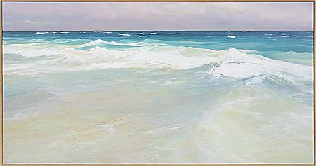 "The Atlantic in April" by Barbara Wylan - Auction record, sale price, and art valuation. Compare with similar artists and explore comparable artworks.