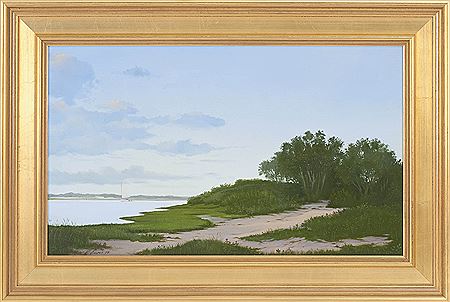 Sample artwork by Ryan Cooper (Born 1945), known for landscape, marine, portrait - View similar artists and auction records