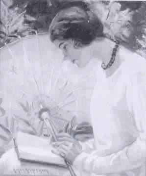 Reading in the Garden by Susan Ricker Knox - Auction record, sale price, and art valuation. Compare with similar artists and explore comparable artworks.