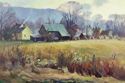 Old Deerfield, Massachusetts Landscape