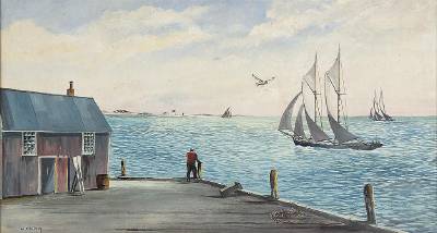 Harbor Scene