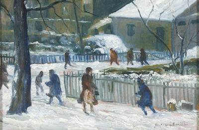 Winter Scene from My Window