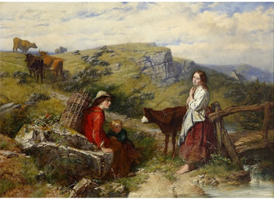 Sample artwork by Isaac Henzell (1815 - 1876), known for painting - View similar artists and auction records