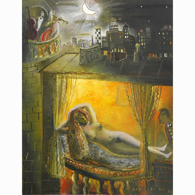 WOMAN AT THE WINDOW