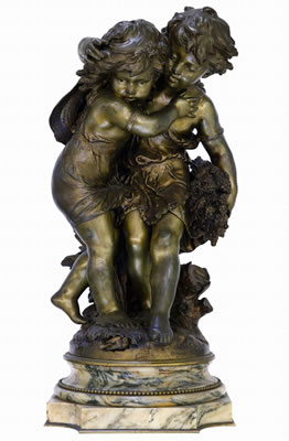 Sample artwork by Auguste Moreau (1826 - 1897), known for sculpture - View similar artists and auction records