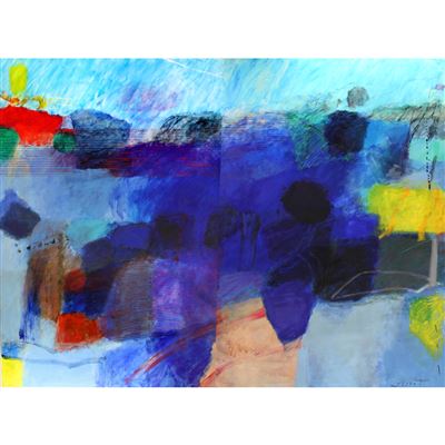 BLUE (DIPTYCH) by Nui Sano - Auction record, sale price, and art valuation. Compare with similar artists and explore comparable artworks.
