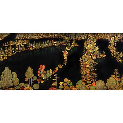 AUTUMN IN JIUZHAI by Shiguang Qiao - Auction record, sale price, and art valuation. Compare with similar artists and explore comparable artworks.