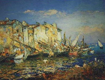 Les Martigues by Henri Olive-Tamari - Auction record, sale price, and art valuation. Compare with similar artists and explore comparable artworks.